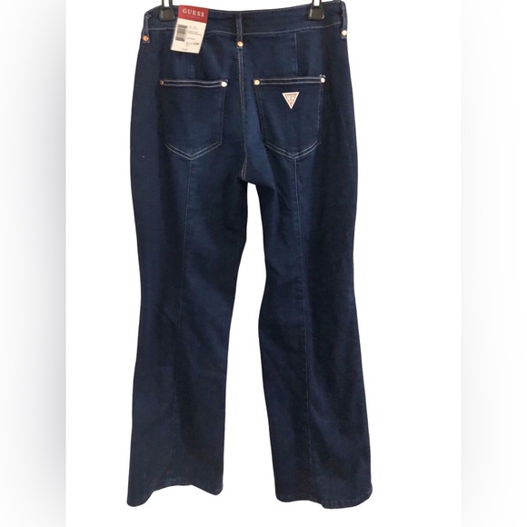 Guess Eco Faye Sailor Flared side button lefty indigo jeans
size 28x32 brand new - Picture 10 of 17